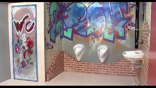 Beauty has slime gloryhole sex