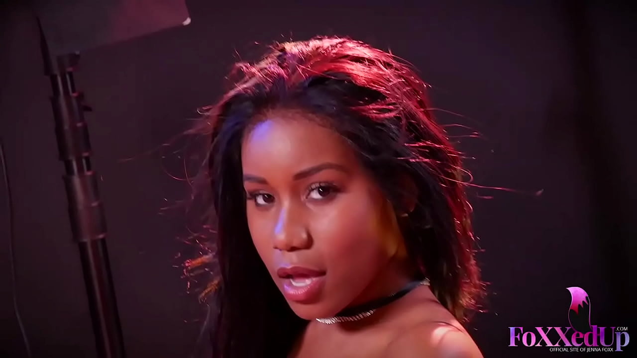 Young Brunette Beauty Jenna Foxx teases on stage until a lucky big dick shows up! She kneels down, sucks him hard & gets a huge load of warm jizz inside her mouth, on chin & on her big teen tits! More Videos & More @ FoxxedUp.com!