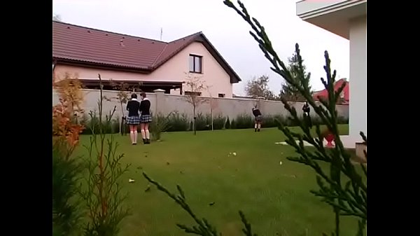 Beautiful cutie made to suck strap on and then screwed hard