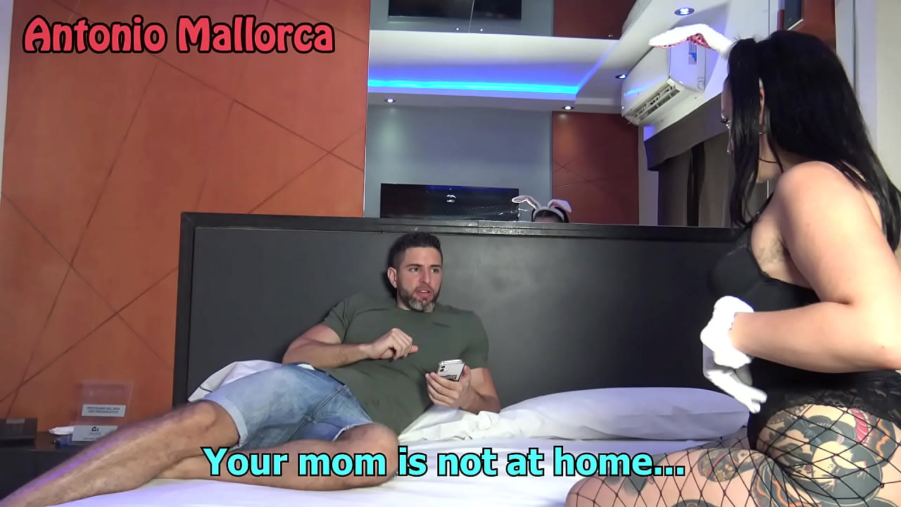 Hot Easter Bunny Argentinian Convinces Her Stepfather With Sex To Go Party