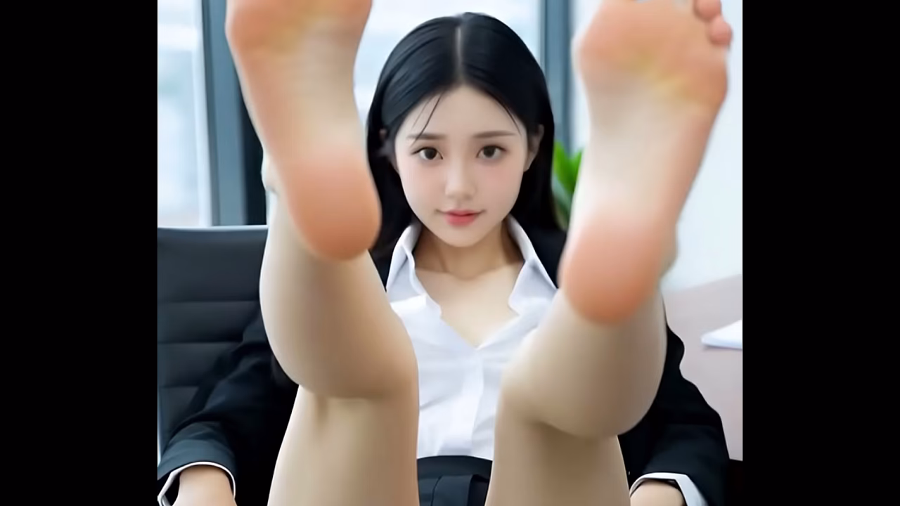 Foot Fetish Steamy Office Romance - AI Generated