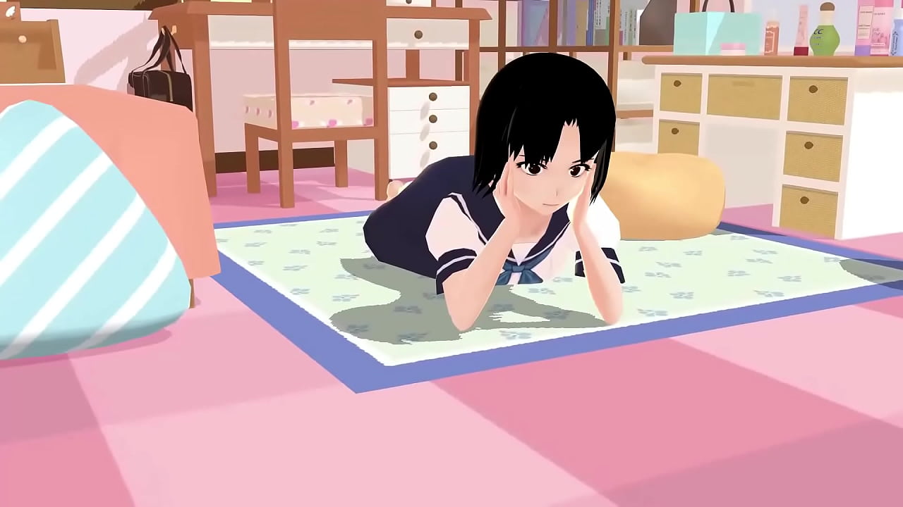 みあ【パンチラ】アニメ女子高生とお家デート気分【自己紹介】