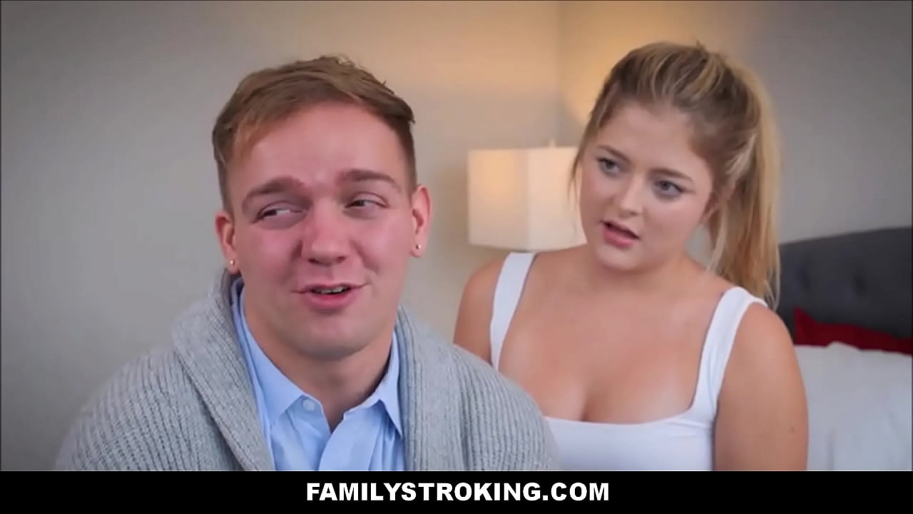 FamilyStroking - Hot MILF Stepmom Watches Then Joins Stepdaughter & Stepson For Family Threesome