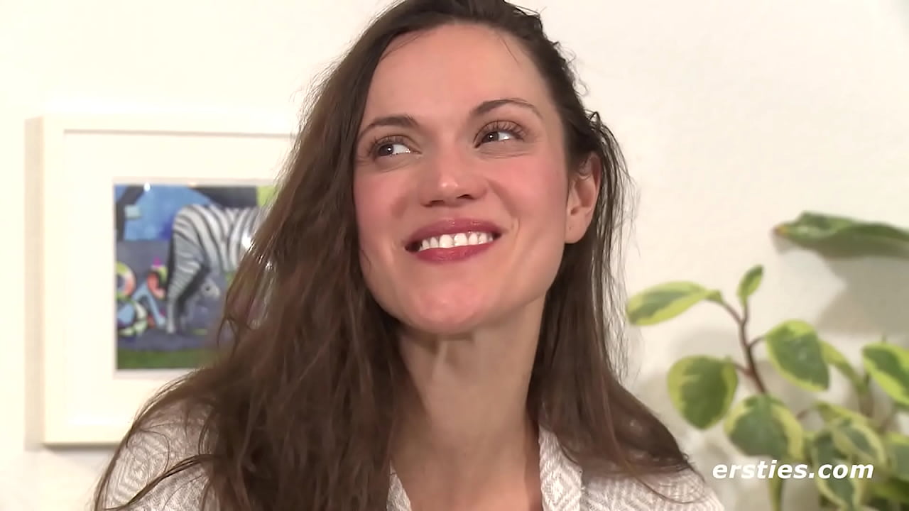 Ersties -  Health Conscious Brunette Fingers Her Tight Pussy