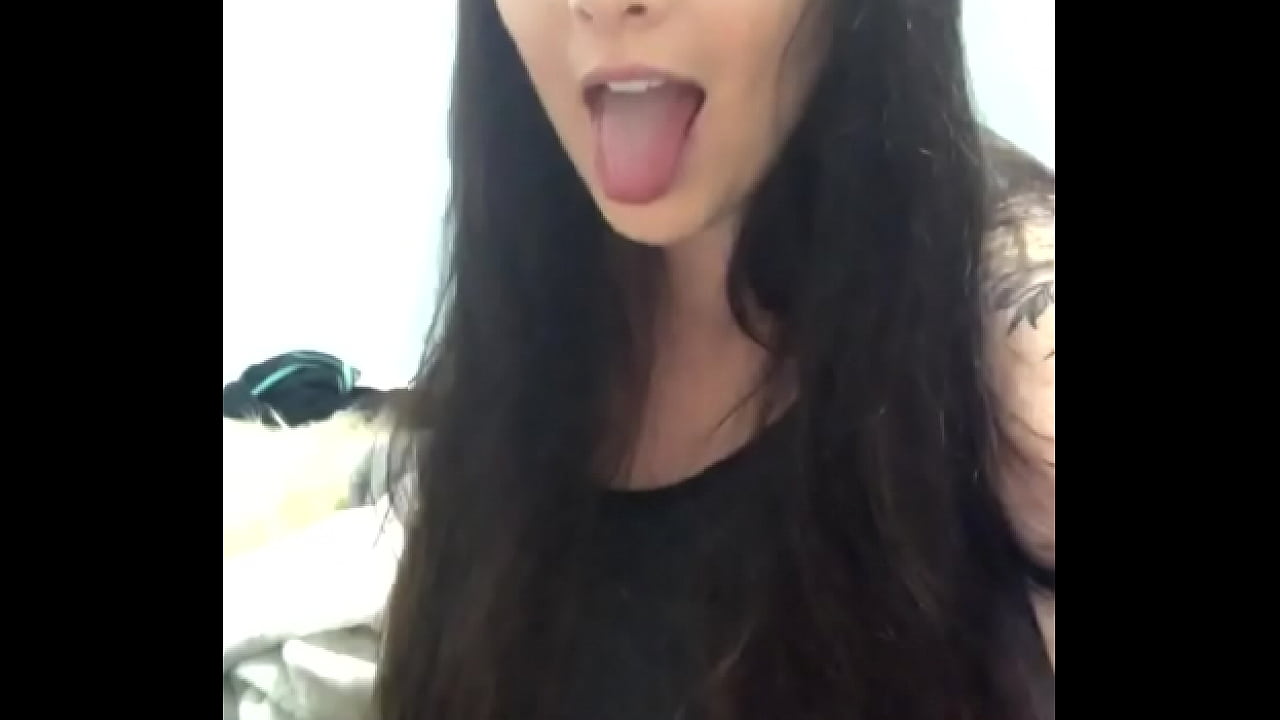 Sarah sticking tongue out and rolling eyes