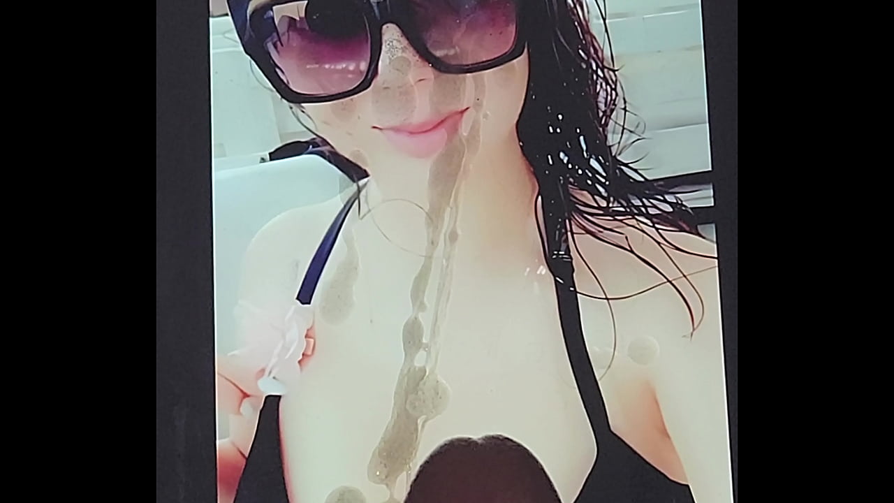 Cute big falling boobs in bikini Big Sunglasses huge Spit Cum Tribute