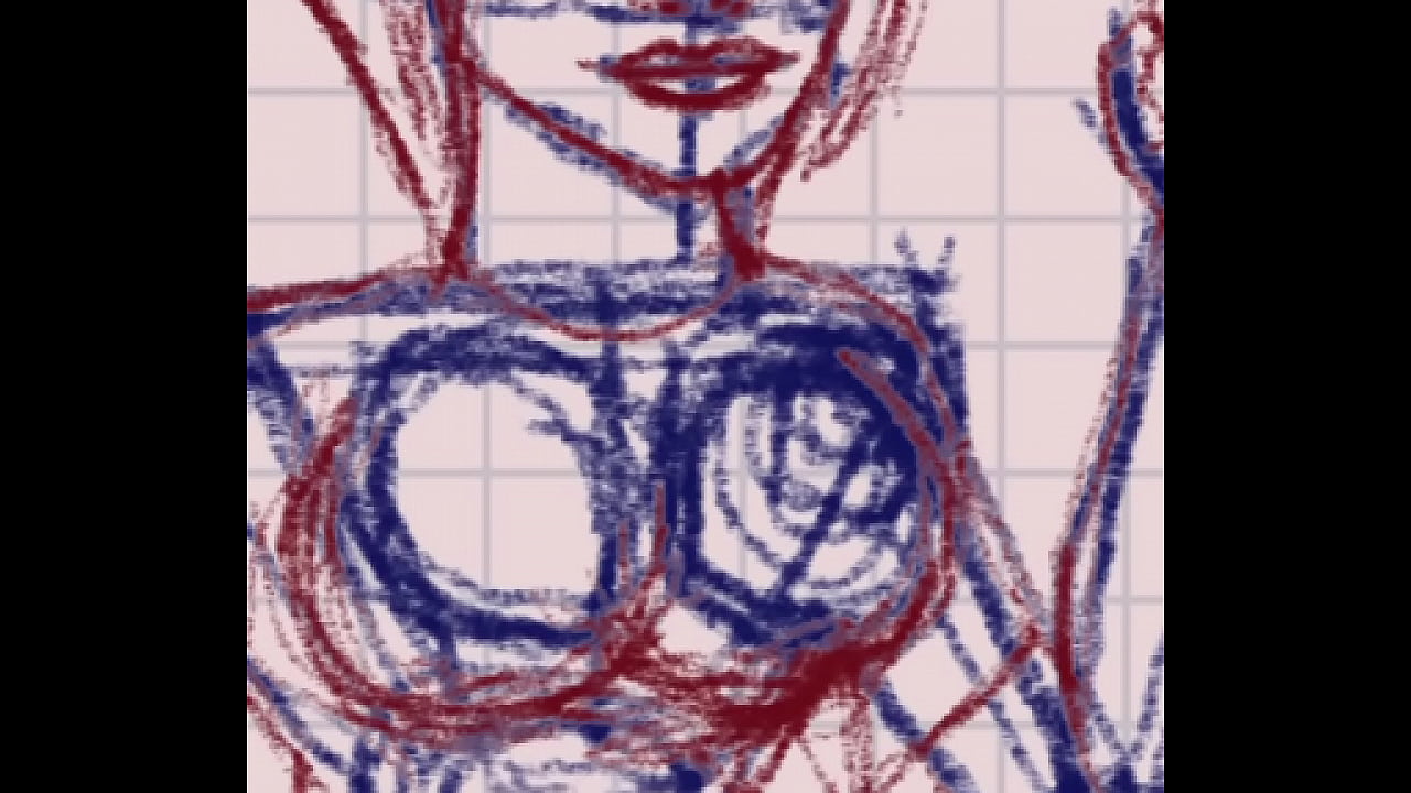 Desenhar uma mulher asi&aacute;tica exuberante