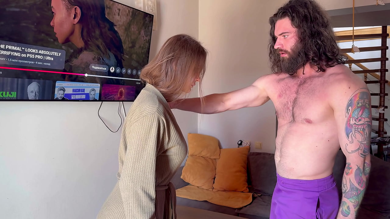 I PUT my stepmother on PAUSE and FUCKED ALL her HOLES. ANAL CREAMPIE