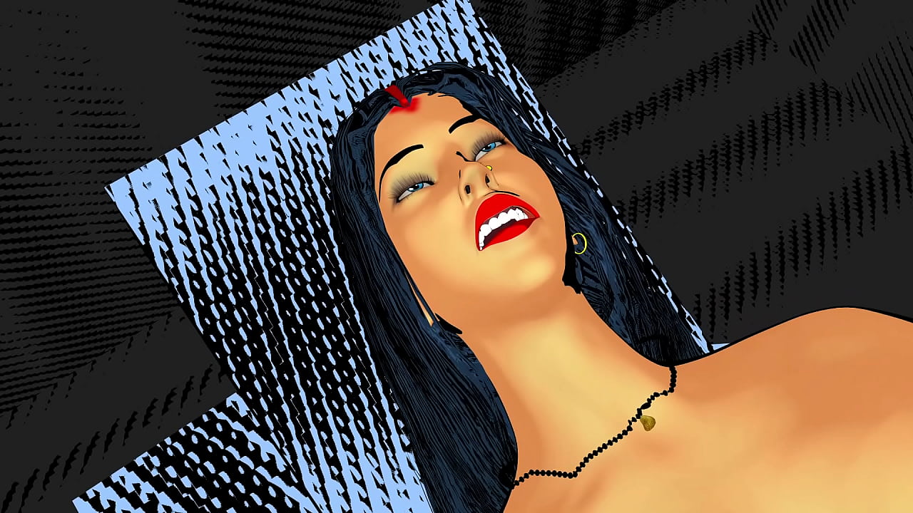 Sexy woman getting a sex machine inserted in her pussy