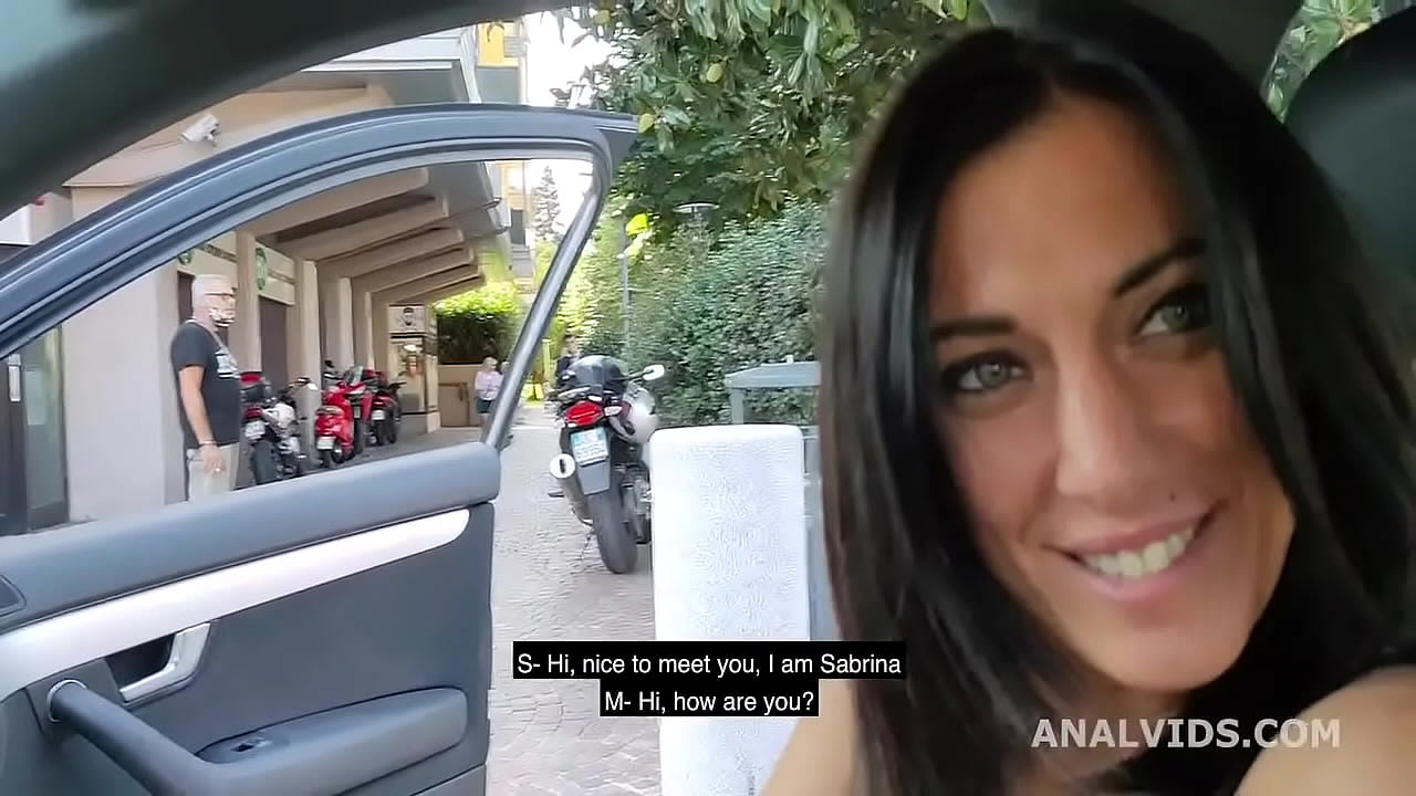 Italian Sluts, Sabrina Ice drinks pee and gets fucked in the ass with exhibitionism, outdoor and swallow GL293