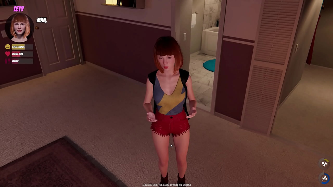 My Friend wants to give me some lessons in her room tonight - House Party