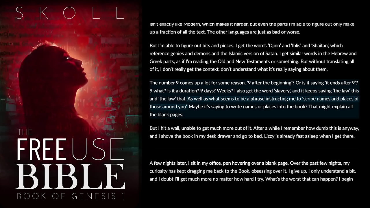 The Free-Use Bible: Book of Genesis 1 (audiobook erotica literotica audio story) - full