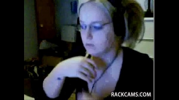 Blonde Chick Shows Off Her Tits