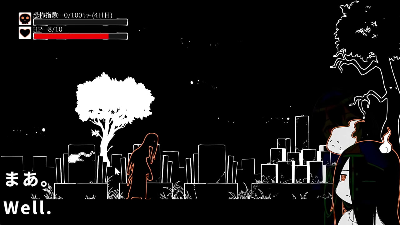 The lady ghost who appears on TV, learn boxing techniques2/2