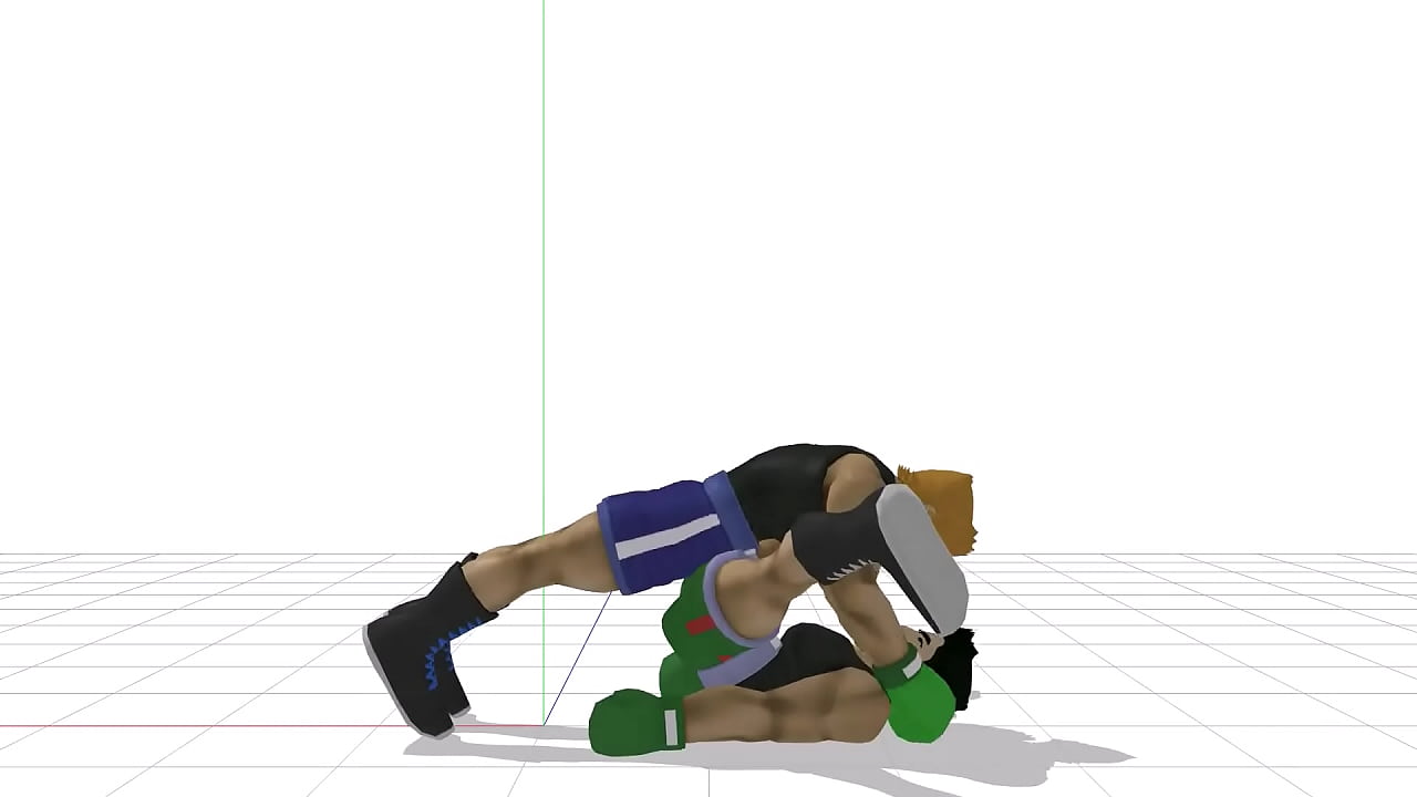 Little Mac's gay sex animation(I'm wearing clothes, but the movement of the piston is eroi!)