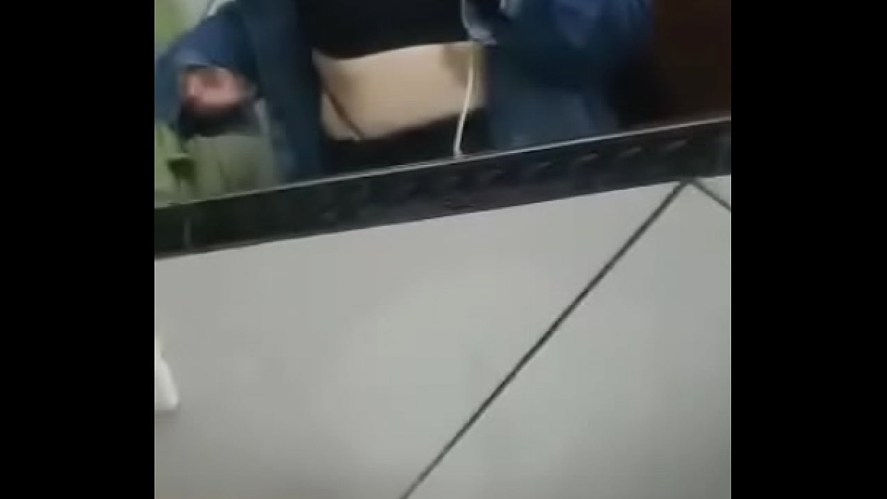 big trans woman testing thong panties