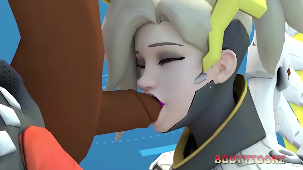 3d movie Overpornxxx shows Mercy's big ass getting fucked in hardcore hentai cartoon by a bbc