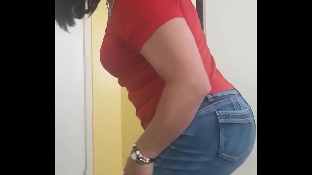 Probandome mis jeans