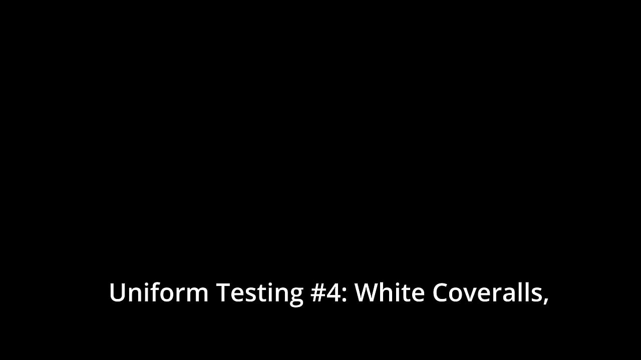 Uniform Testing #4: White Coveralls, Face Coverings, Assorted Gloves