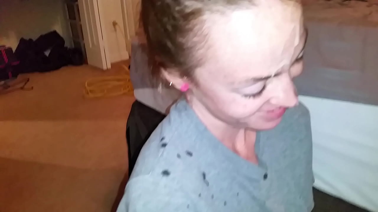 Amateur massive cum face