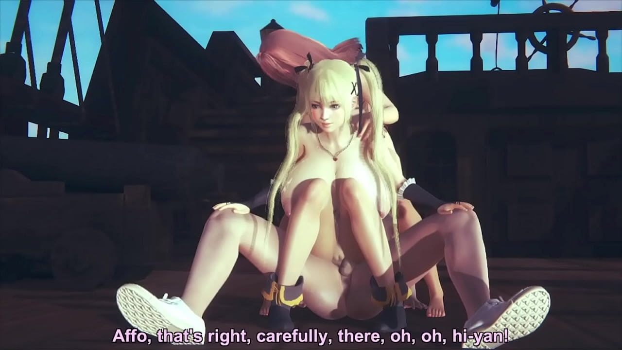 DOA 3D Hentai Threesome