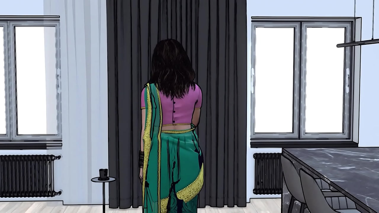 Indian Desi Step Mother fucked with step Son Hindi Audio