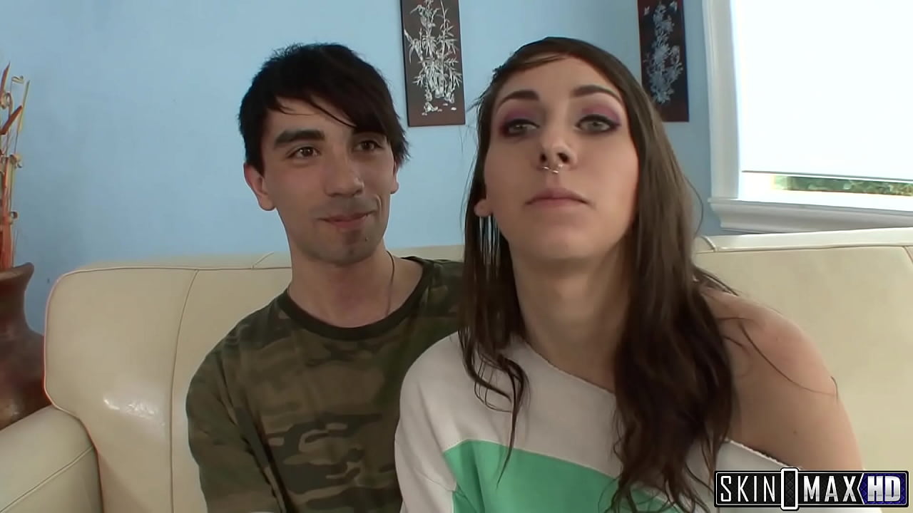 Luna gets more than she has imagined in her casting video and ends up drinking her boyfriend's hot cum.