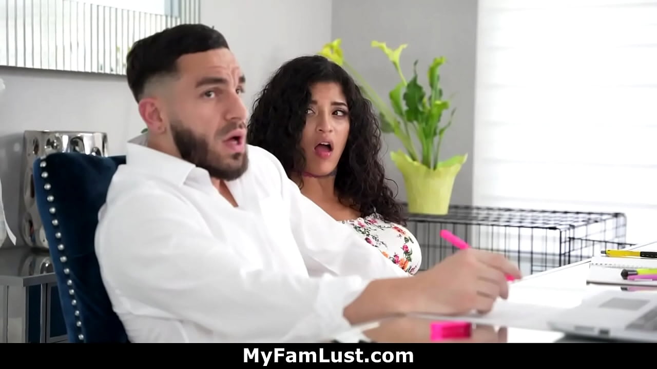 Gabriela Lopez Pulls Her Big Tits out And Invites Peter to Come Play with Her Body - myfamlust