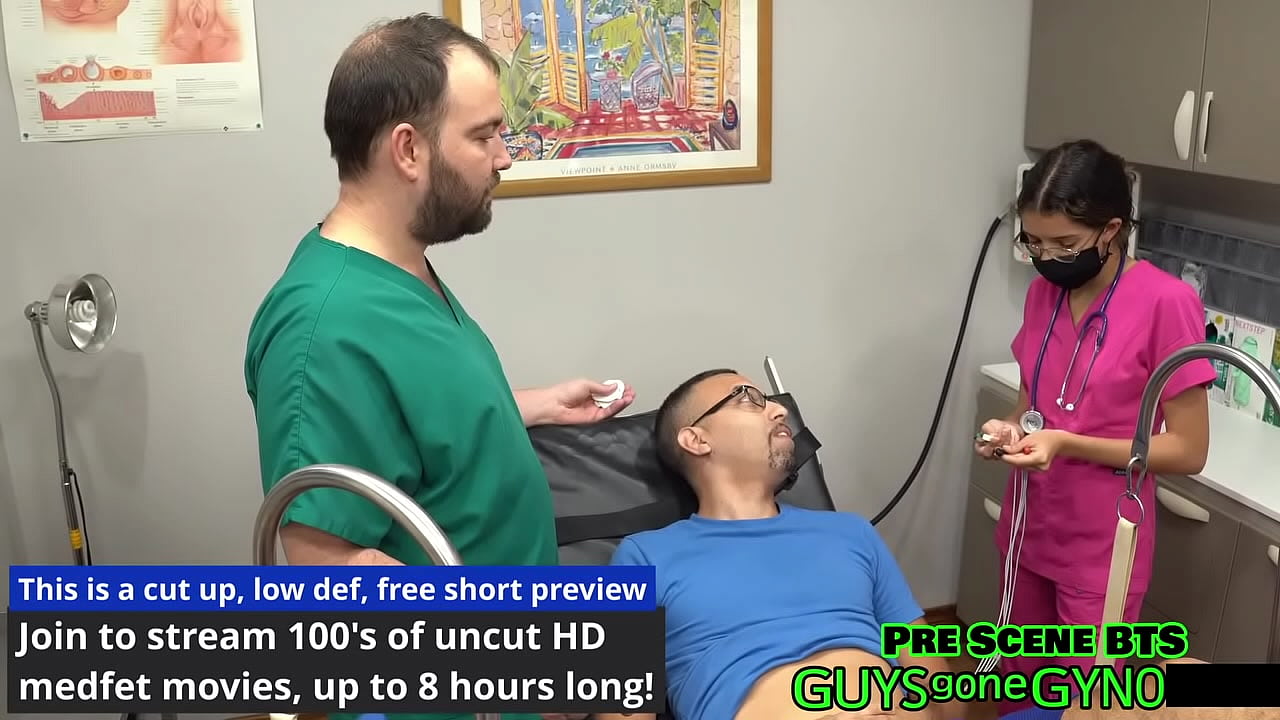 The Cum Clinic Extraction #6 Movie, The perverted nude Physician and nurse gives hand job to patient, See Full Medfet Movie Exclusively On @GuysGoneGyno   Many More Films!