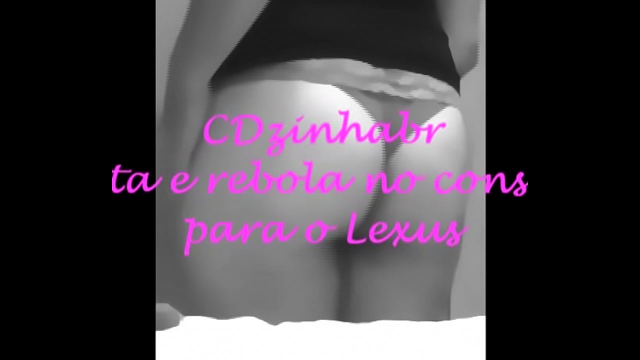 CDzinhaBR sentando e rebolando no dildo para o Laxus