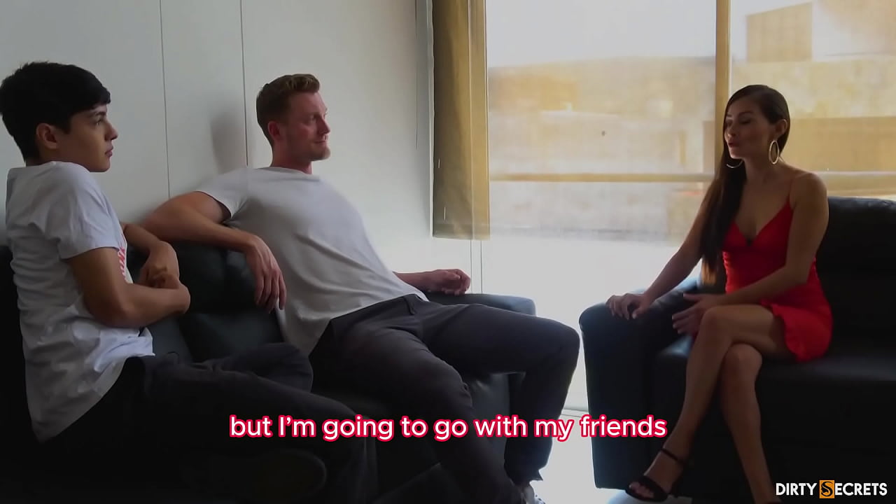 MY FOREIGN FRIEND FUCKS MY STEPMOM