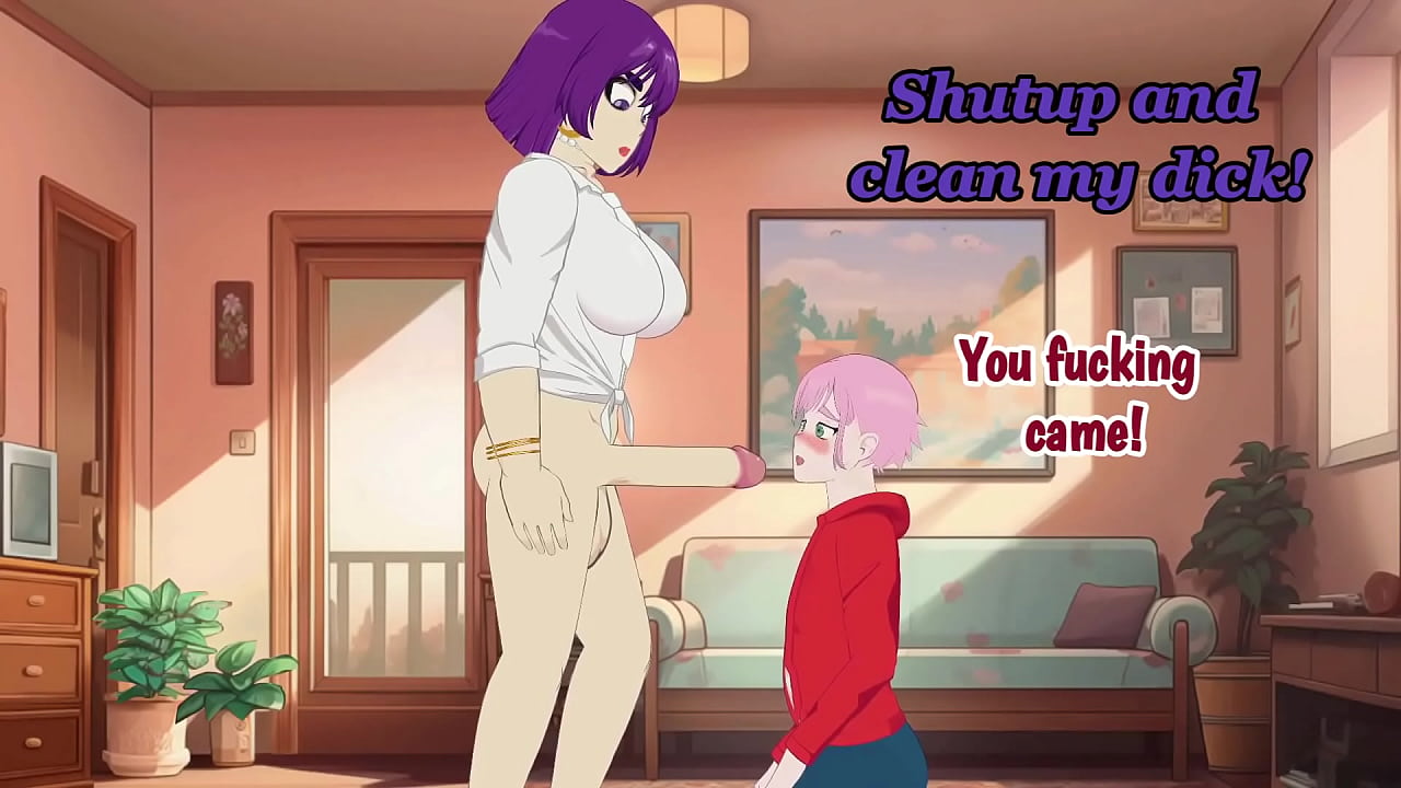 Futa Milf catches Theif