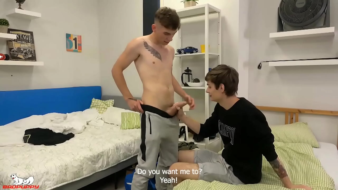 Denis rolls Jamie over and continues the ass-pounding