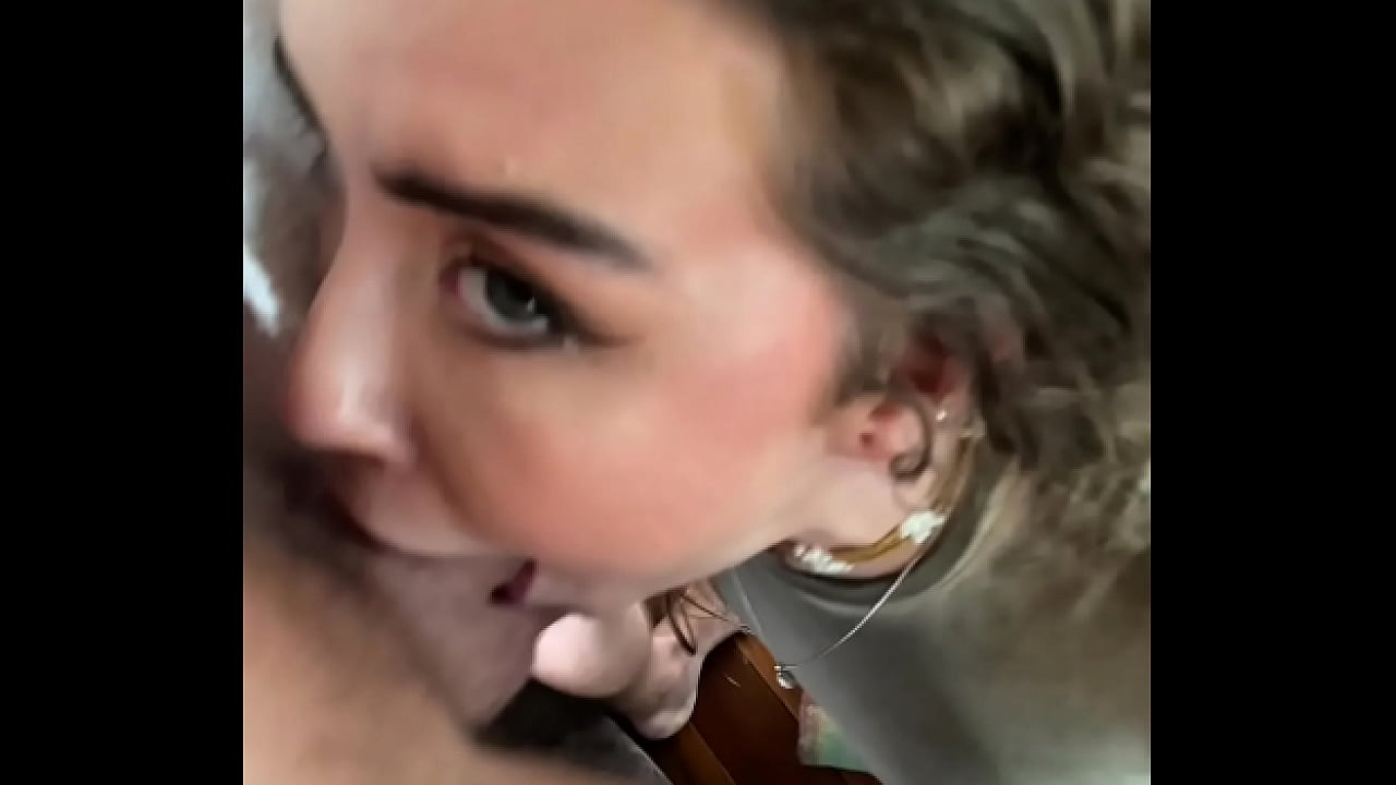 Hot Canadian Blonde EDEN IVY GAGS & LICKS Balls After Casting - SLOPPY POV Cum SHOT