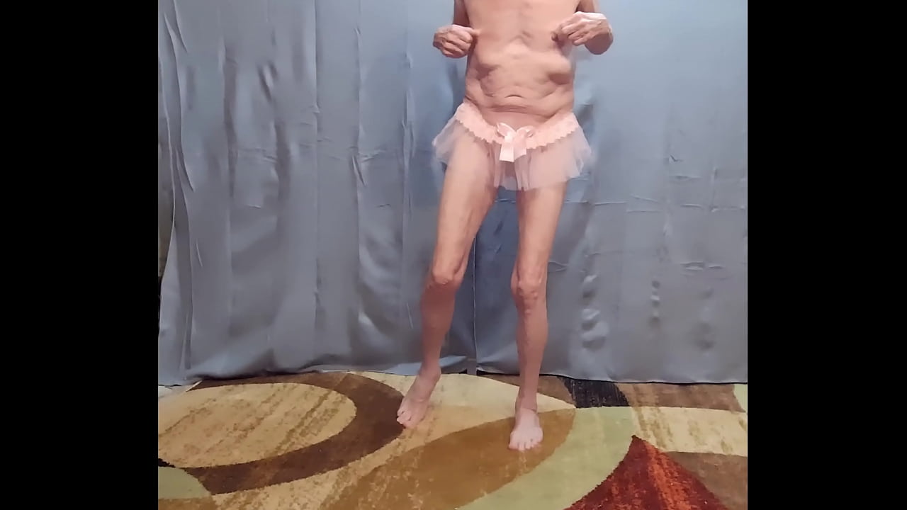 Submissive Busy-Bottom in Pretty Pink Panties