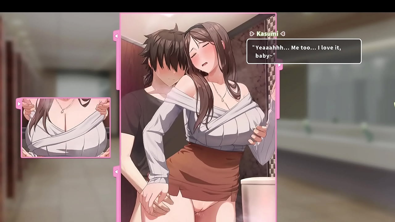 Summer Clover v1.1 Kasumi Cutscenes. Mif Roommate. No commentary. Hentai Visual Novel. POV Amateur.