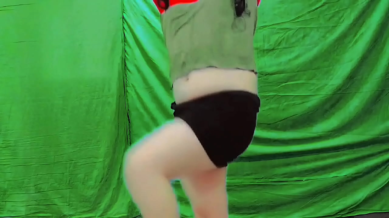 Lovely shemale in pink lace under soft warm lights