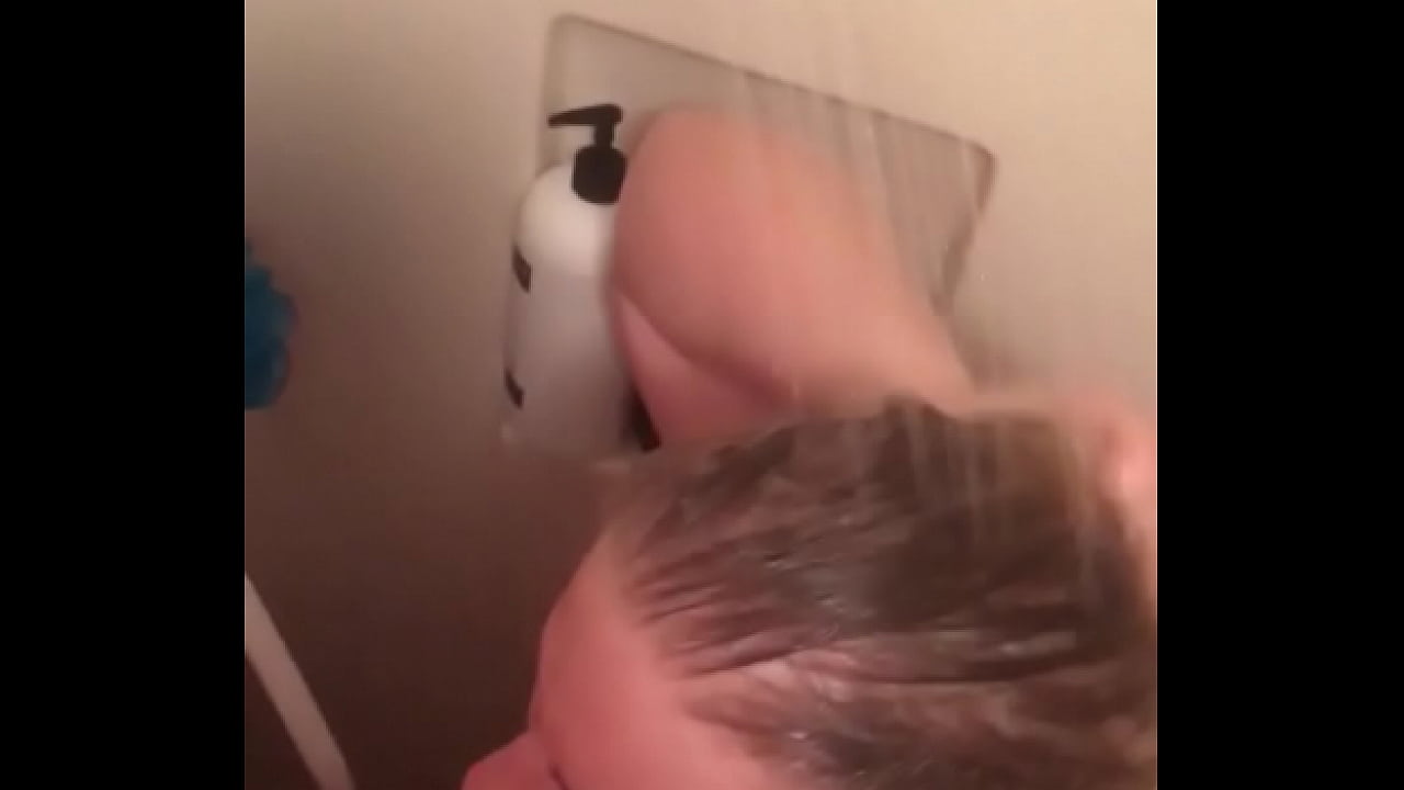 my slut taking a shower