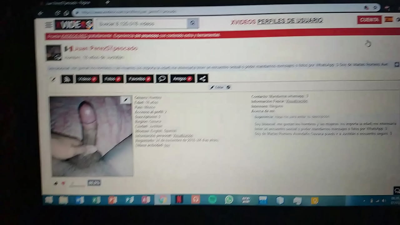 Verificaci&oacute;n para entrar en xvideos