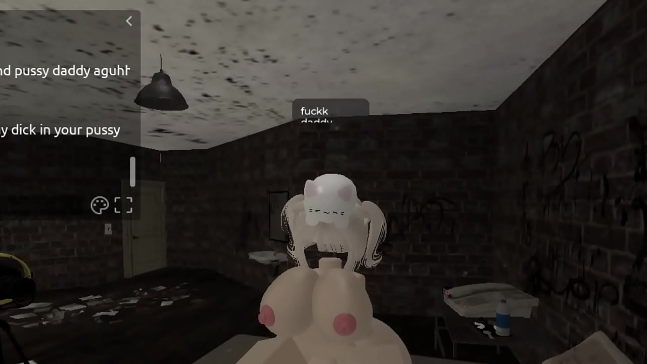 Roblox girl gets destroyed by BBC she gets absolutely fucked creampied