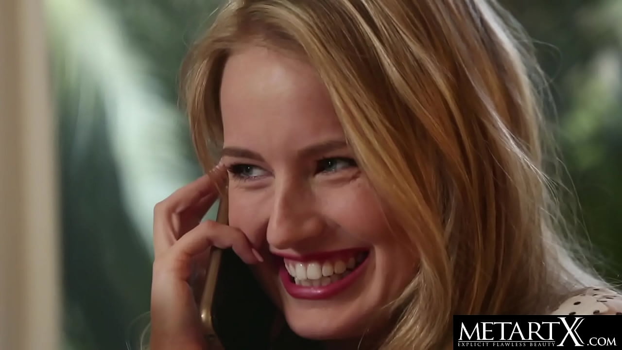 Following her horny lover's instructions to fingerbang her pussy