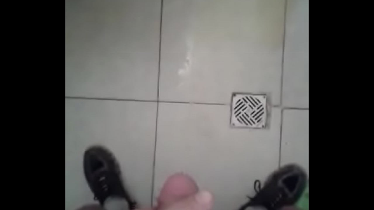 pissing on the floor