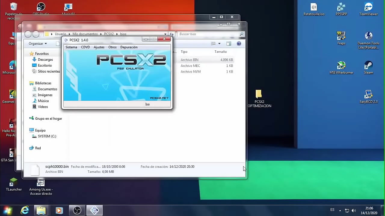 optimizar pcsx2