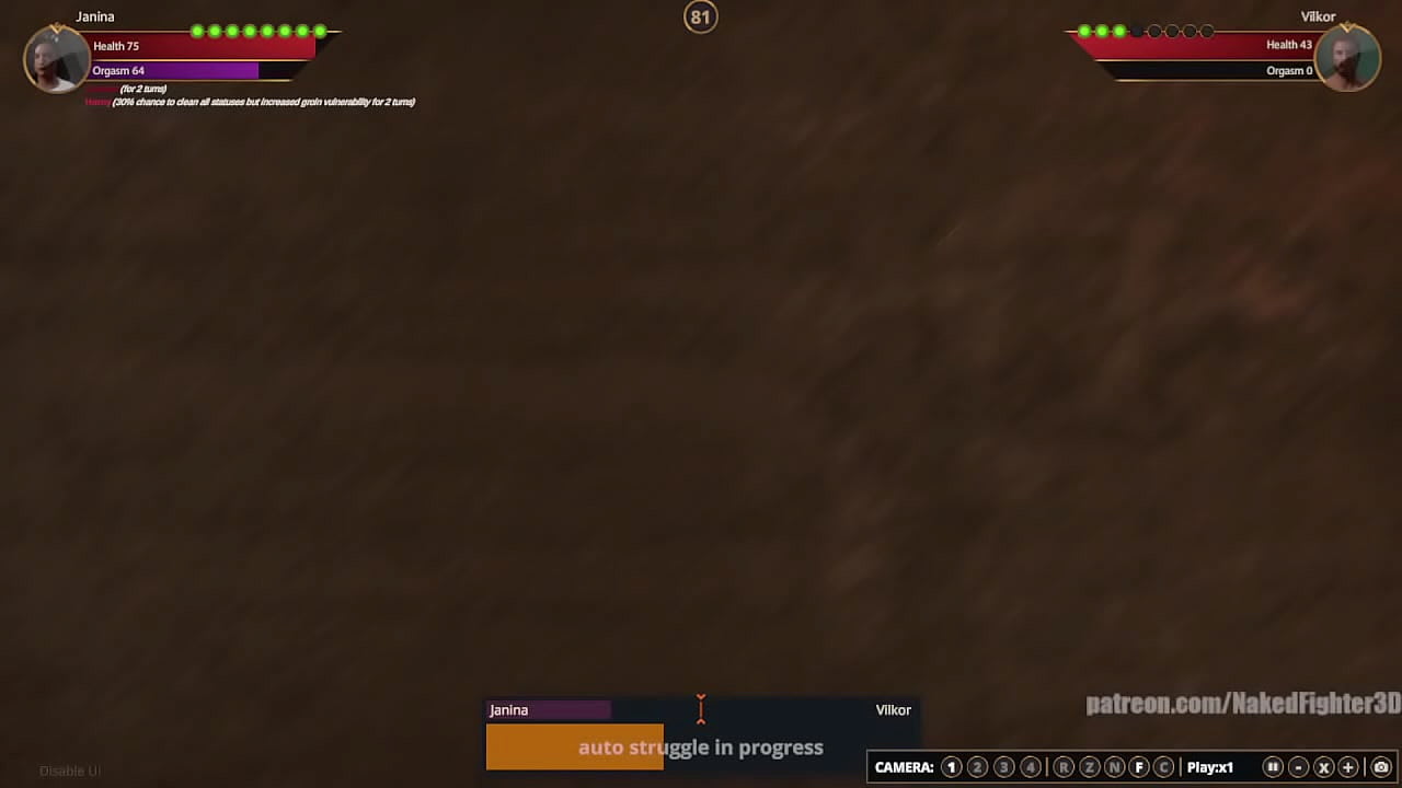 Janina VS Vilkor [NF3D Mixed Sexual Combat Maledom]