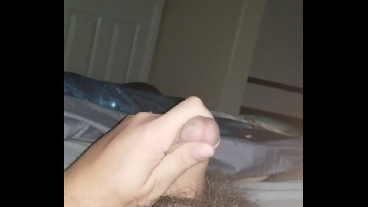 White Guy playing with himself