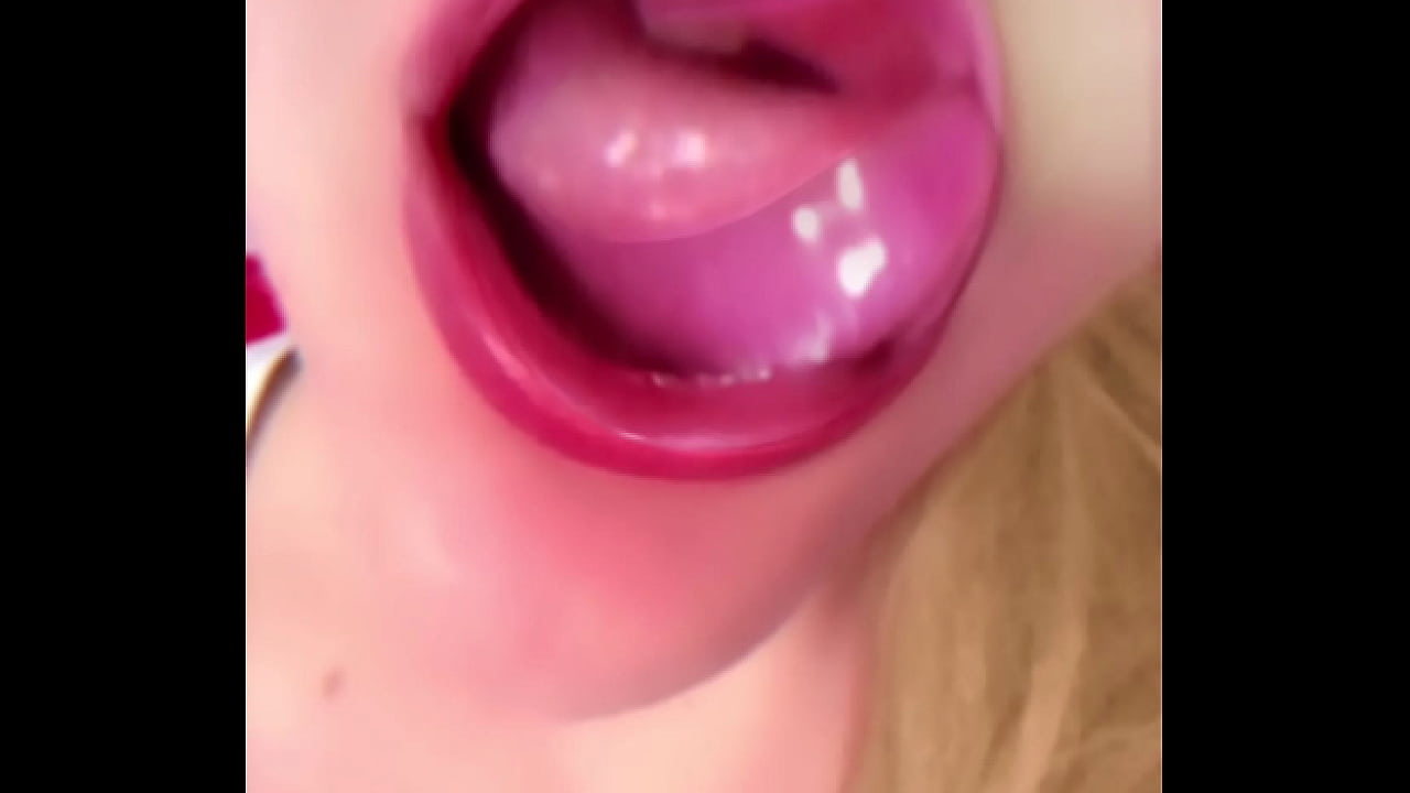 Big lips sissy transformation