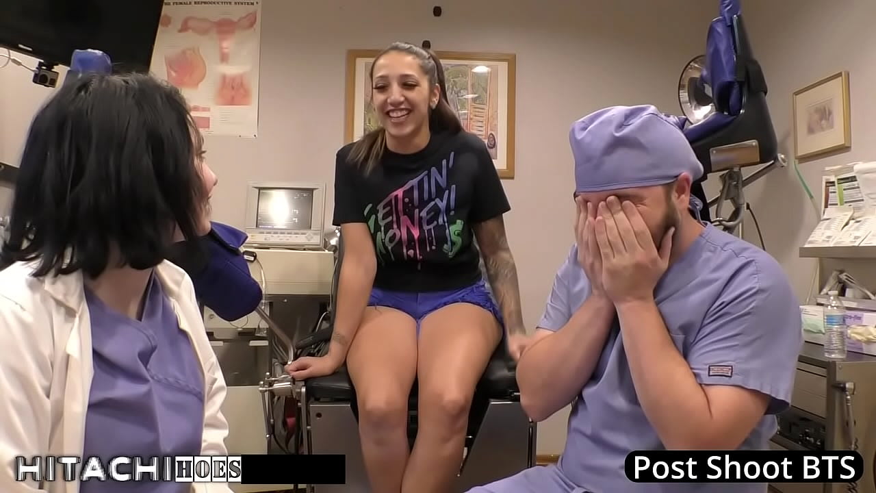 Lesbian Gets Mandatory Hitachi Orgasms From Doctor-Tampa - Stefania Mafra