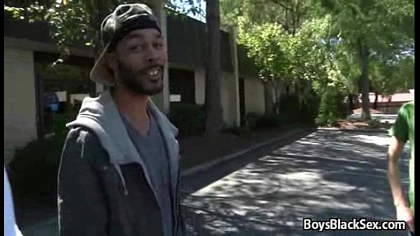 Blacks On Boys - Interracial Hardcore Gay Fuck Video 08