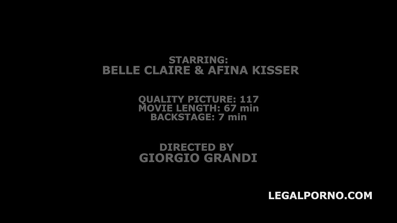 Monsters Gapes. Belle Claire is back with Afina Kisser for balls deep DAP/ BIG GAPES/ CUMSWAPPING GIO198