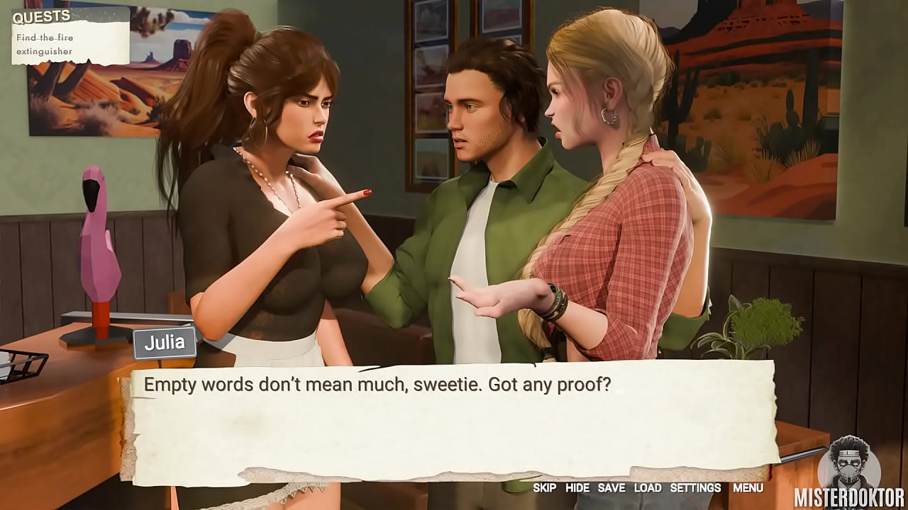 I FED MY STEP-SISTER ep.16 &ndash; Visual Novel Gameplay by Misterdoktor